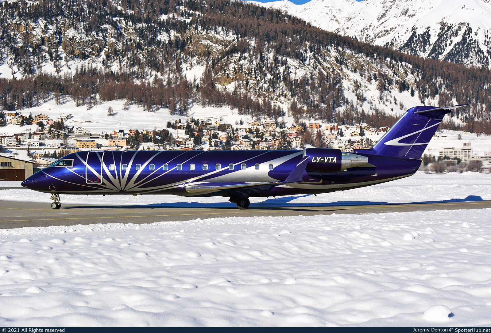 Photo of LY-VTA - Bombardier CRJ-200LR operated by KlasJet