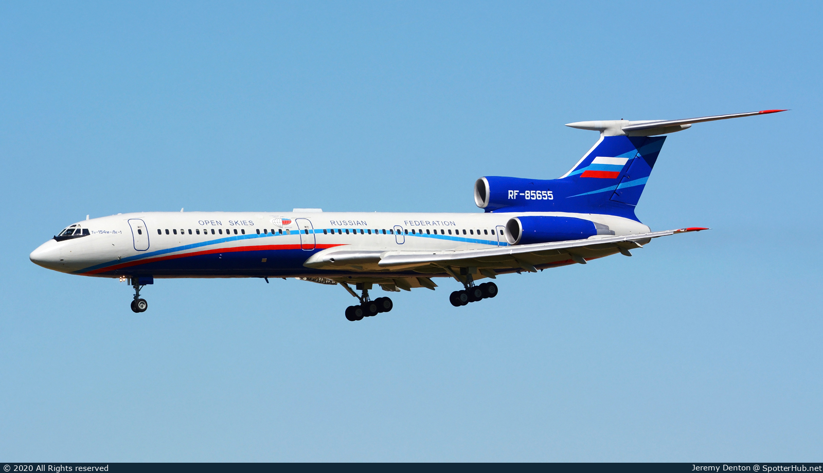 Photo of RF-85655 - Tupolev Tu-154M at Bricy Air Base
