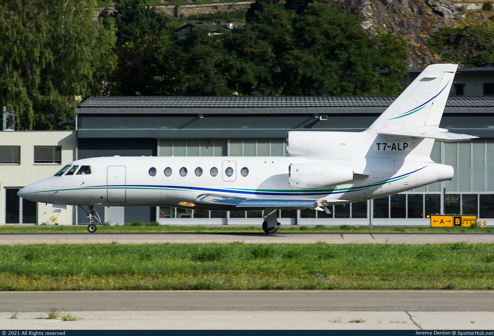Photo of T7-ALP - Dassault Falcon 50 operated by Private
