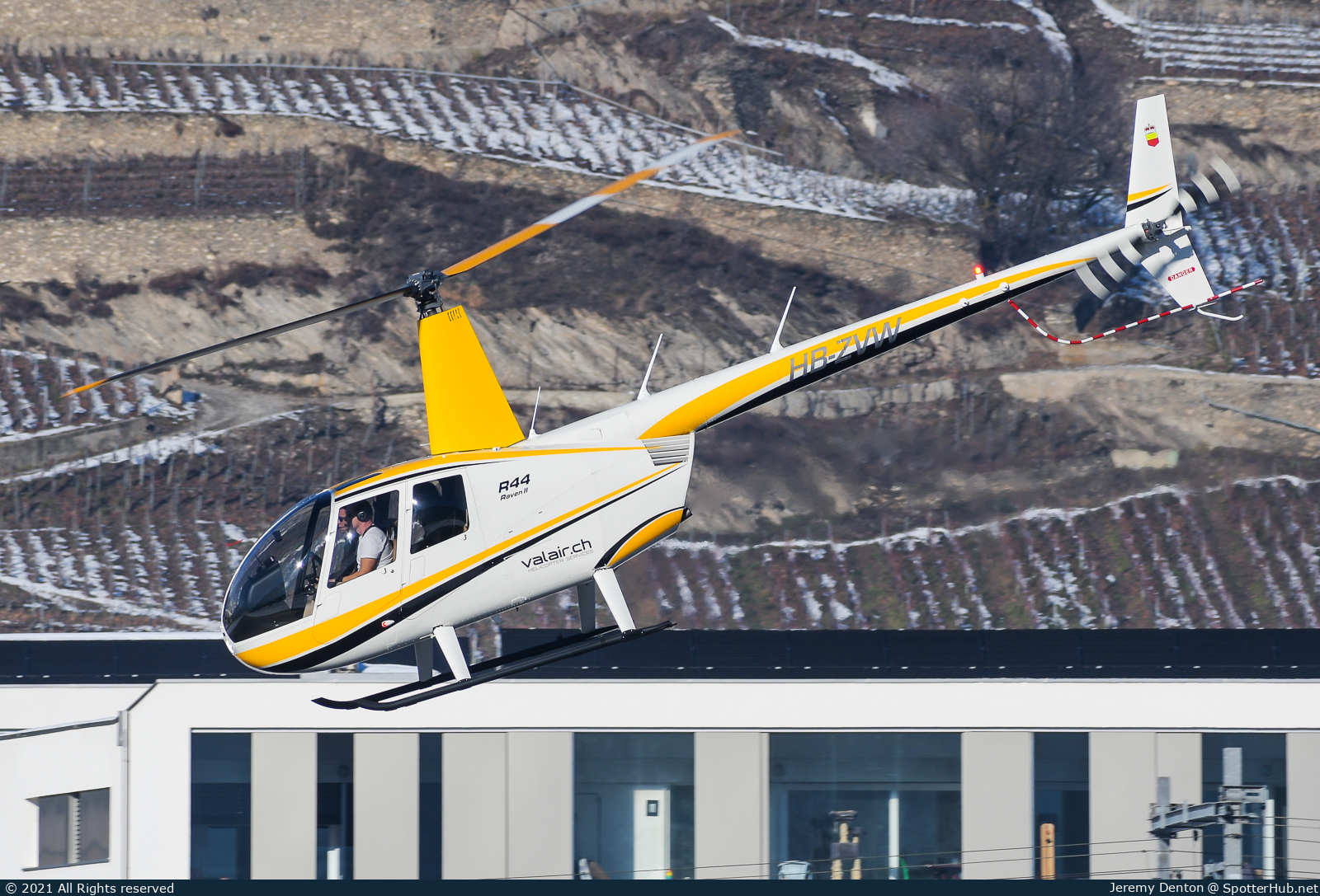 Photo of HB-ZVW - Robinson R44 Raven II operated by Valair