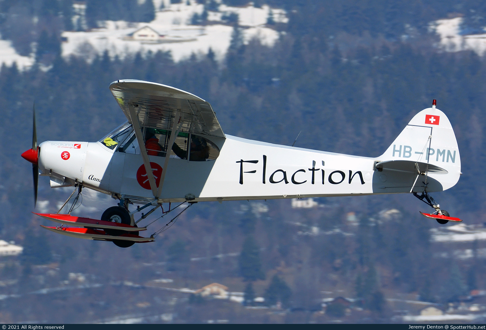 Photo of HB-PMN - Piper PA-18-150 Super Cub operated by Private