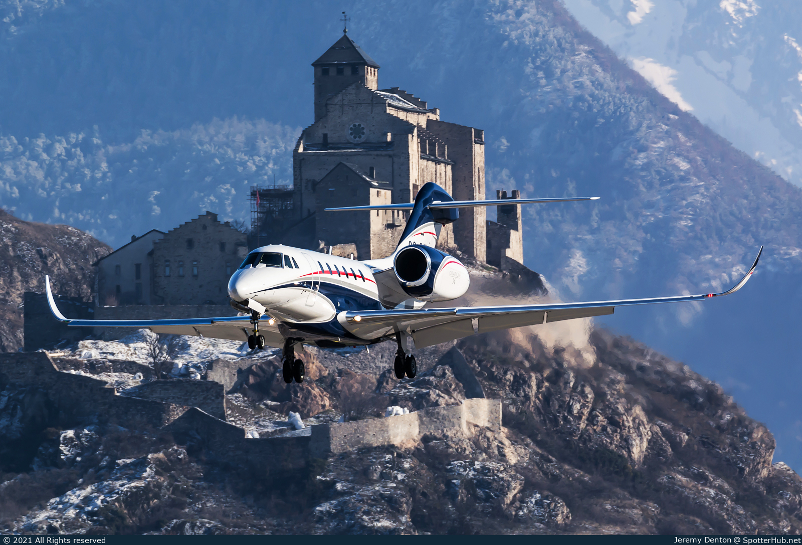 Photo of OO-PKX - Cessna 750 Citation X operated by Air Service Liège