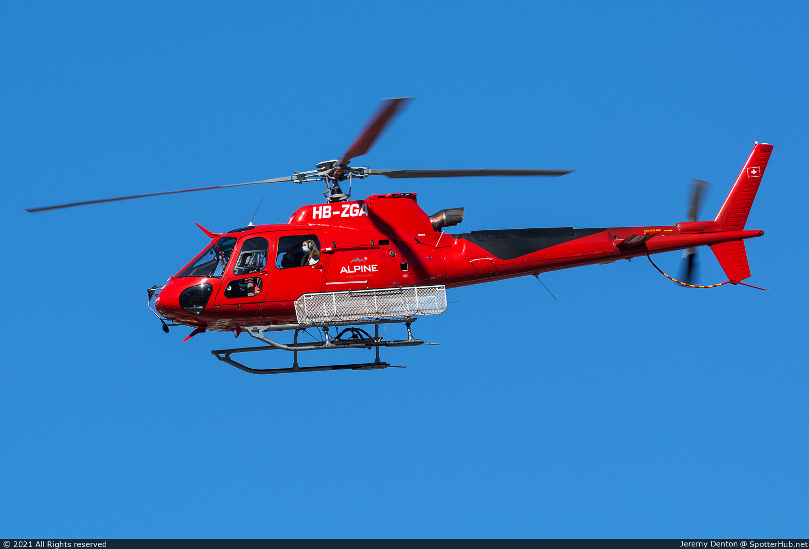 Photo of HB-ZGA - Airbus Helicopters H125 operated by Alpine Helicopters