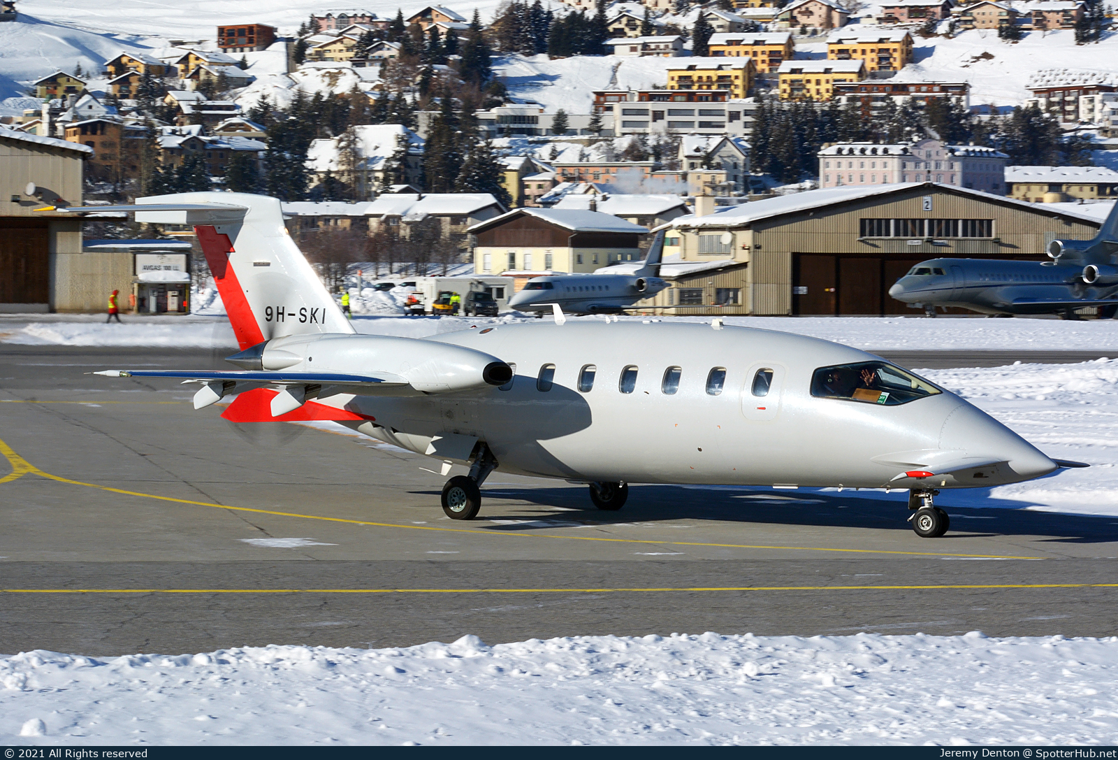 Photo of 9H-SKI - Piaggio P.180 Avanti II operated by Private