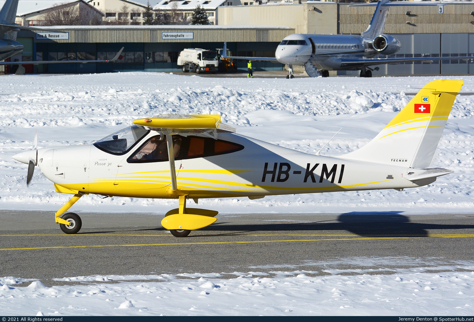 Photo of HB-KMI - Tecnam P2008JC operated by Flugschule Basel