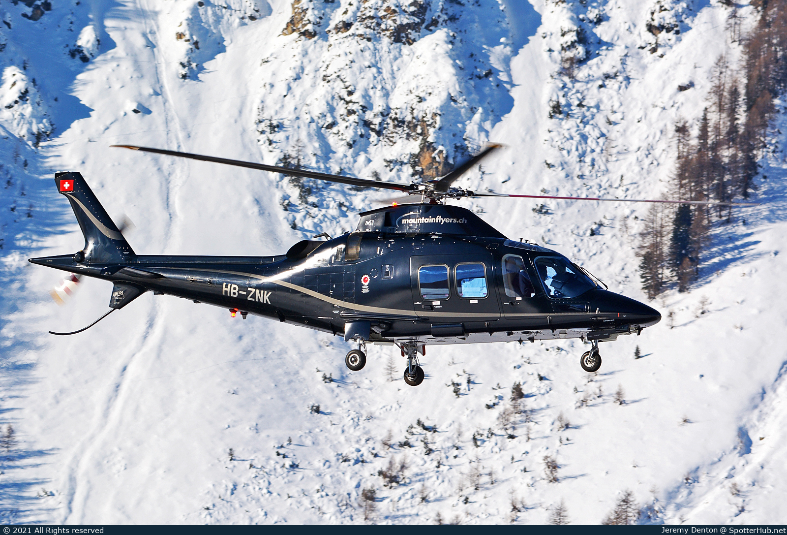 Photo of HB-ZNK - AgustaWestland AW109SP GrandNew operated by Mountainflyers