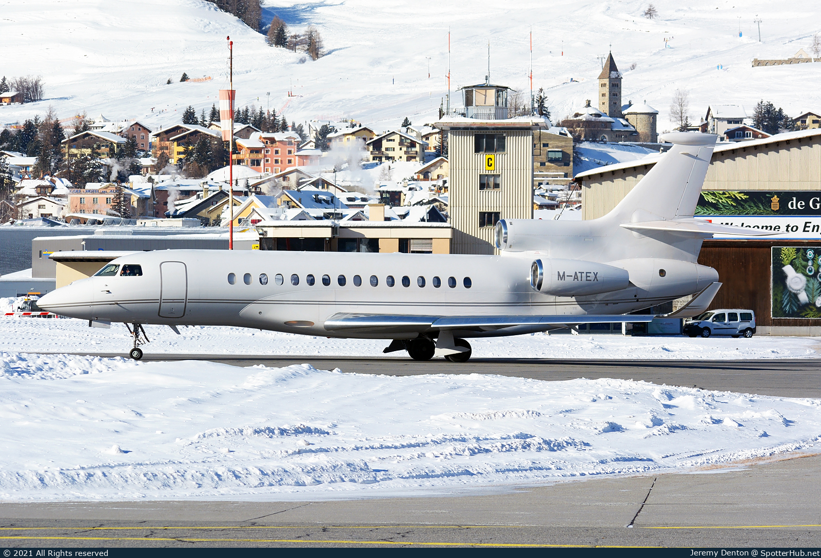 Photo of M-ATEX - Dassault Falcon 8X operated by Private