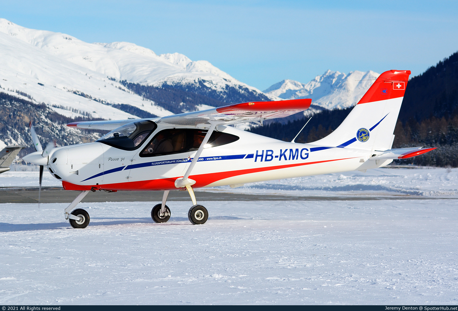 Photo of HB-KMG - Tecnam P2008JC operated by Flugsportgruppe Zürcher Oberland
