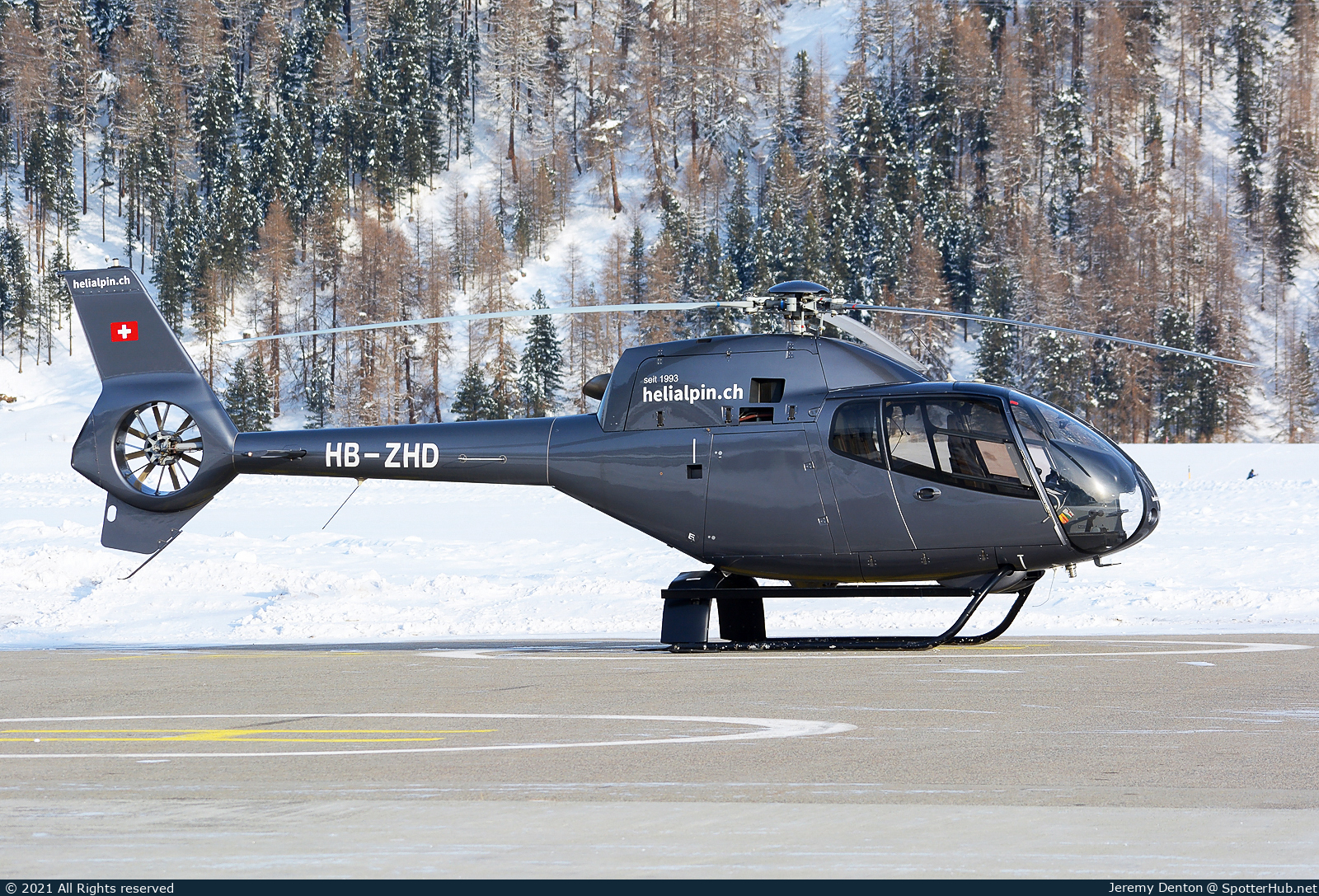 Photo of HB-ZHD - Eurocopter EC120B Colibri operated by Helialpin