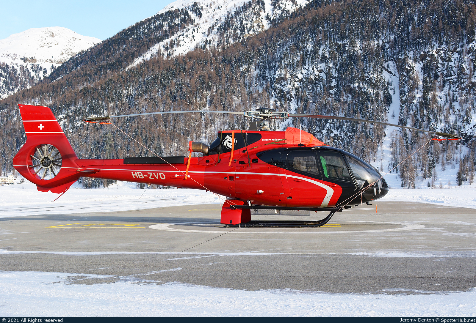Photo of HB-ZVD - Airbus Helicopters H130 operated by Airport Helicopter