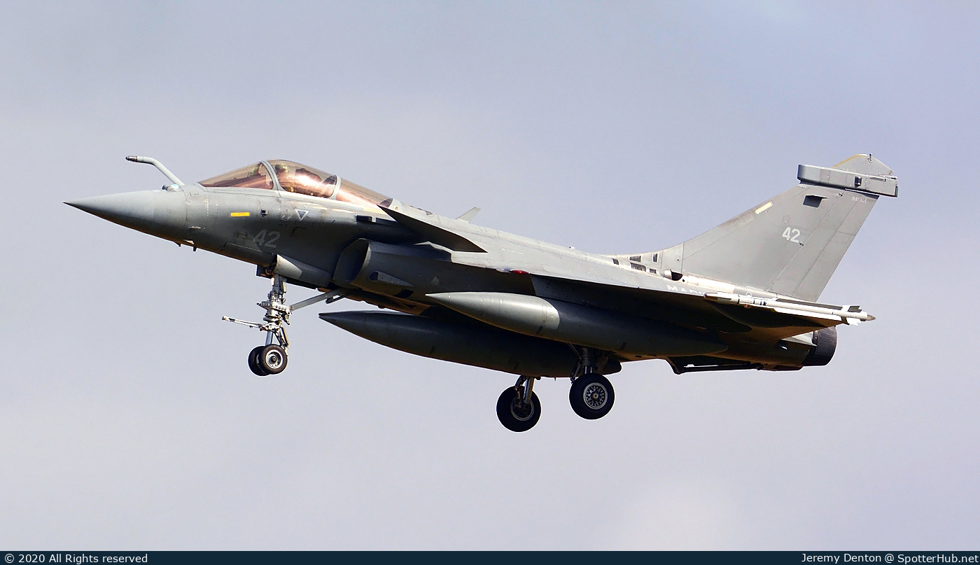 Photo of 42 - Dassault Rafale M operated by French Navy