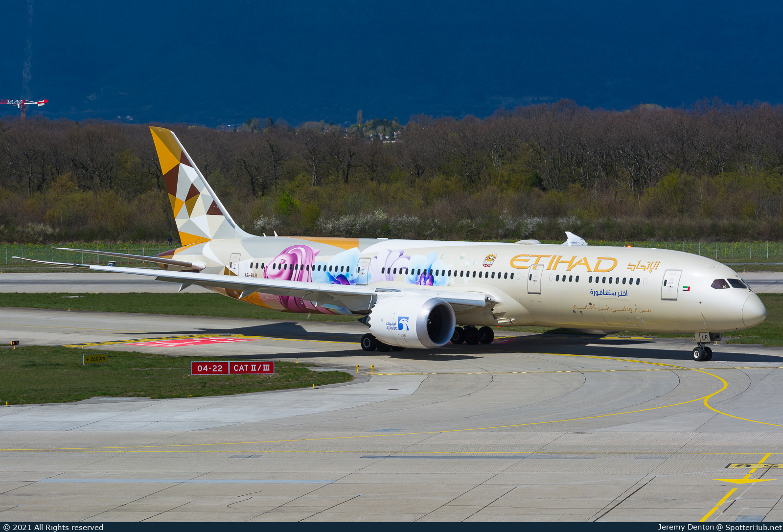 Photo of A6-BLR - Boeing 787-9 Dreamliner operated by Etihad Airways