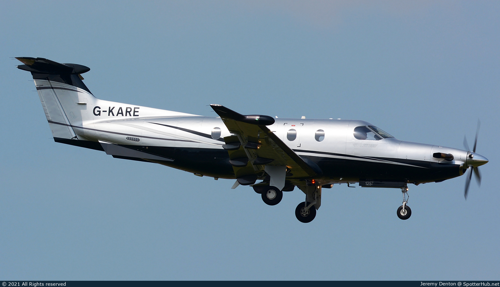 Photo of G-KARE - Pilatus PC-12 NG operated by Private