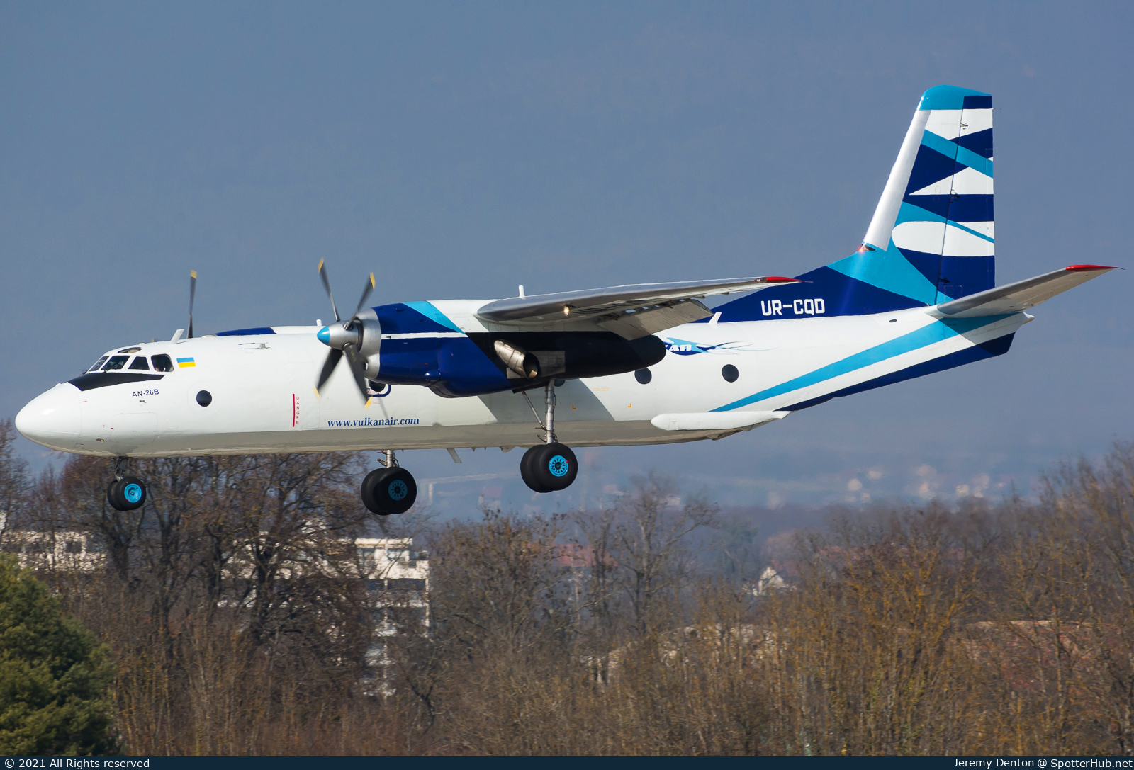 Photo of UR-CQD - Antonov An-26B operated by Vulkan Air