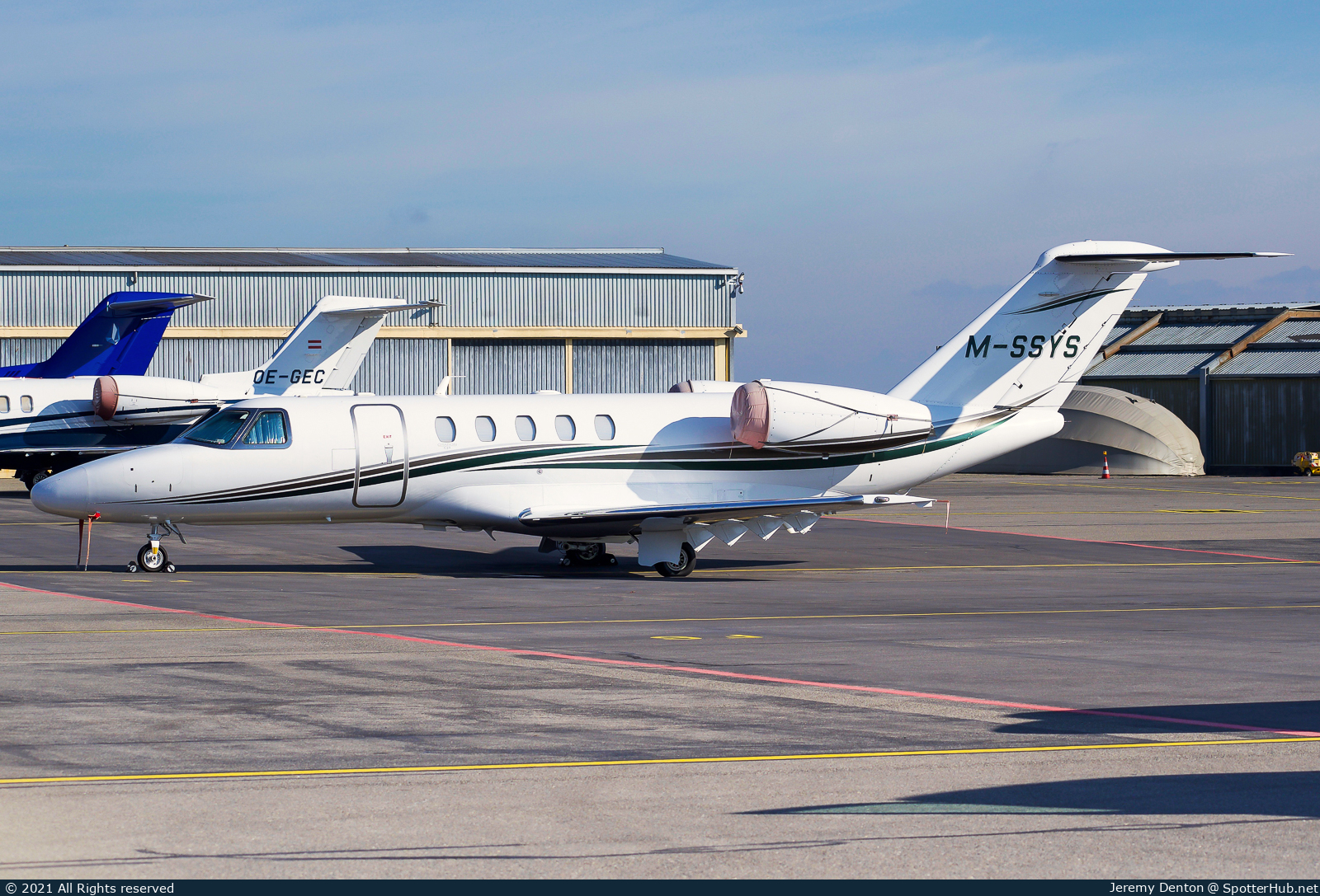 Photo of M-SSYS - Cessna 525C CitationJet CJ4 operated by Private