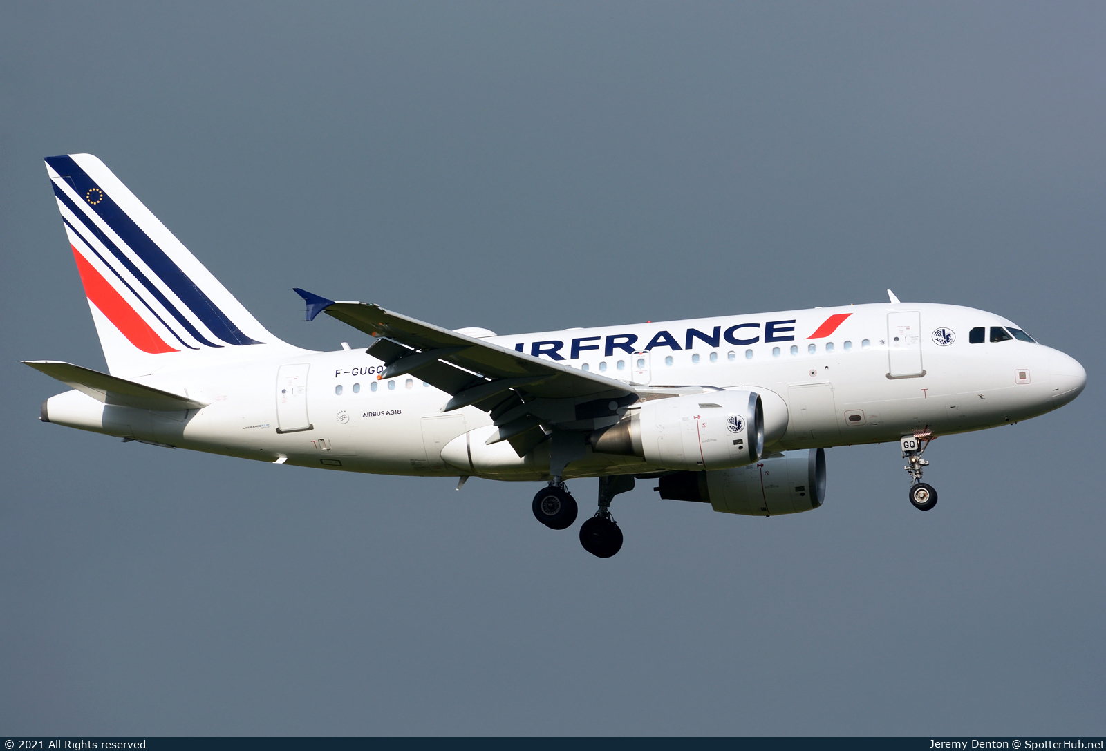 Photo of F-GUGQ - Airbus A318-111 operated by Air France