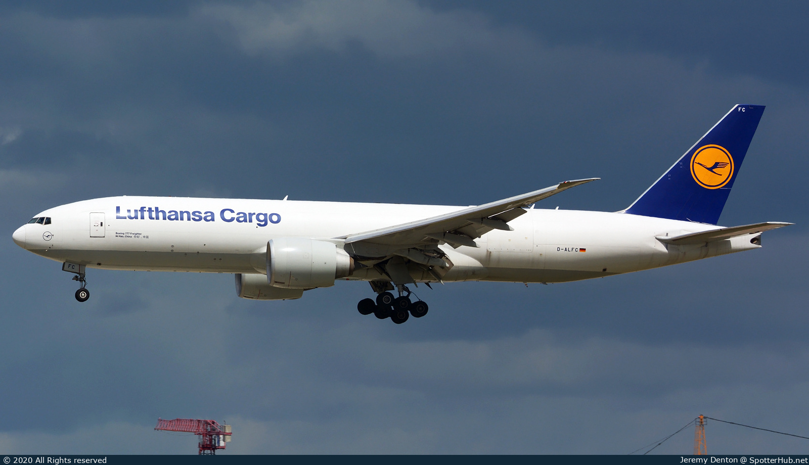 Photo of D-ALFC - Boeing 777-FBT operated by Lufthansa Cargo