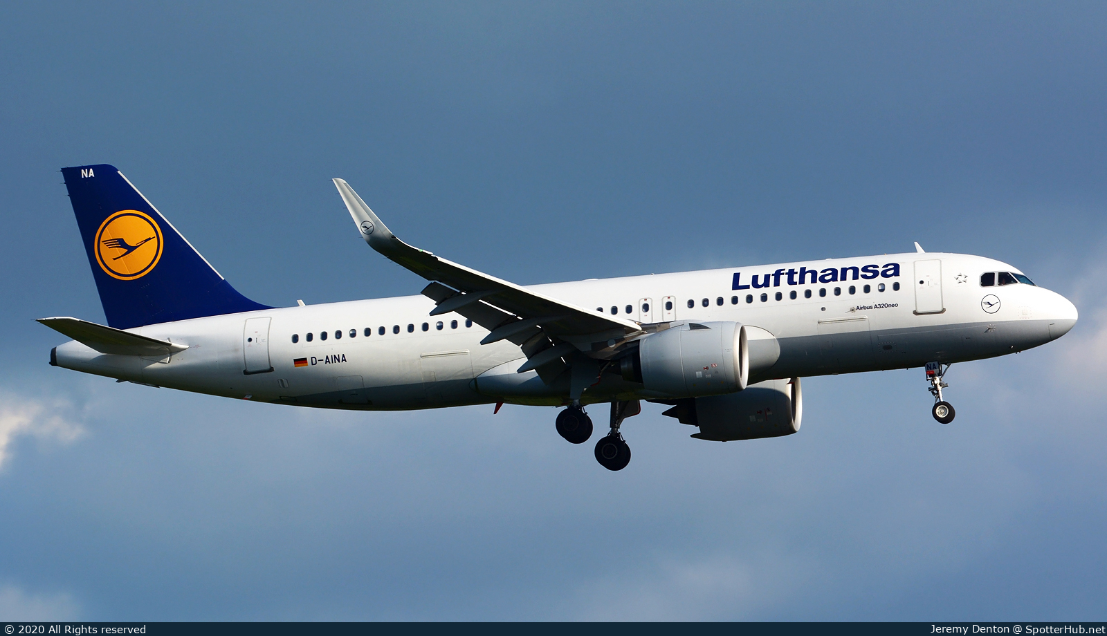 Photo of D-AINA - Airbus A320-271N operated by Lufthansa