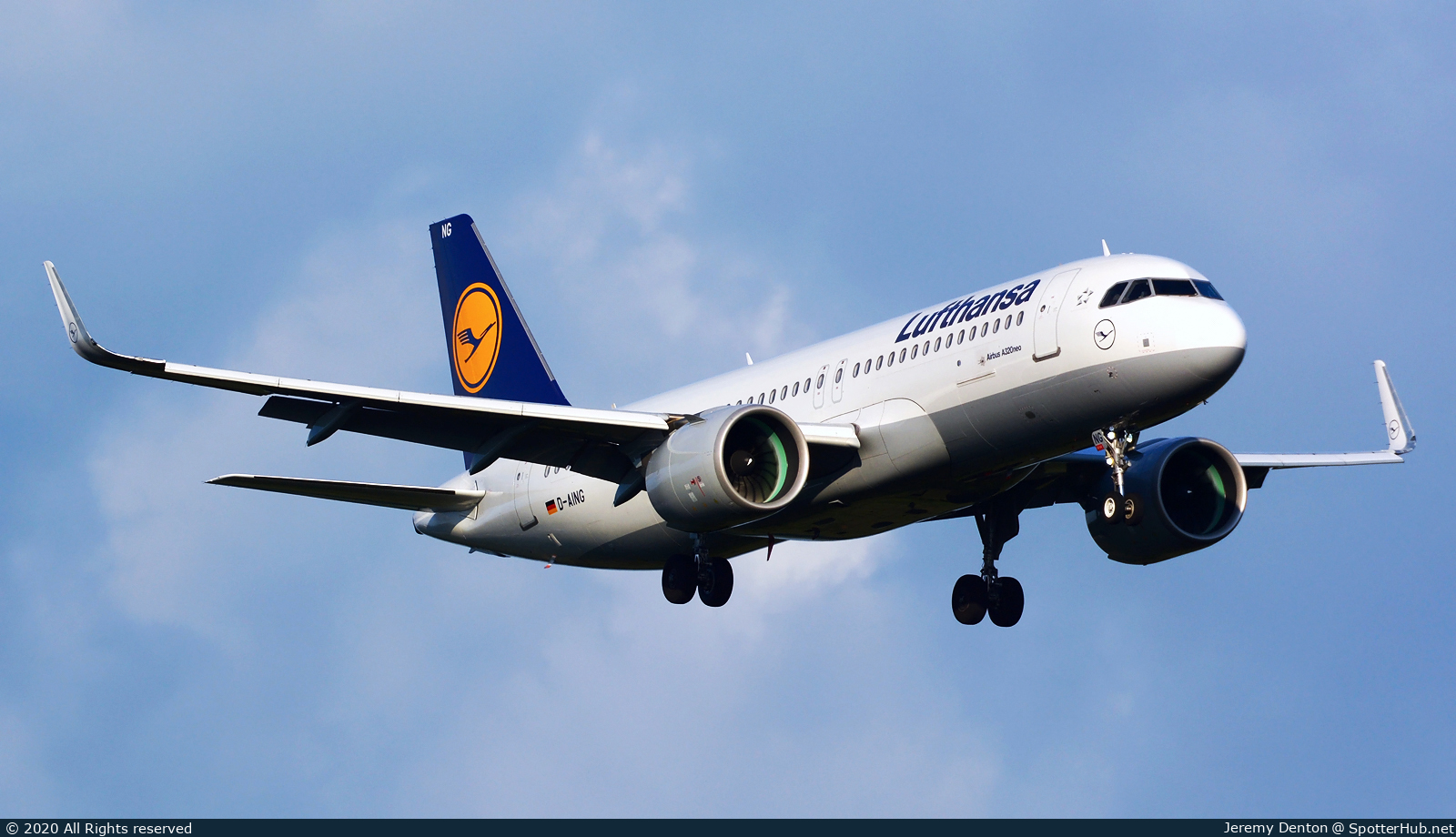 Photo of D-AING - Airbus A320-271N operated by Lufthansa