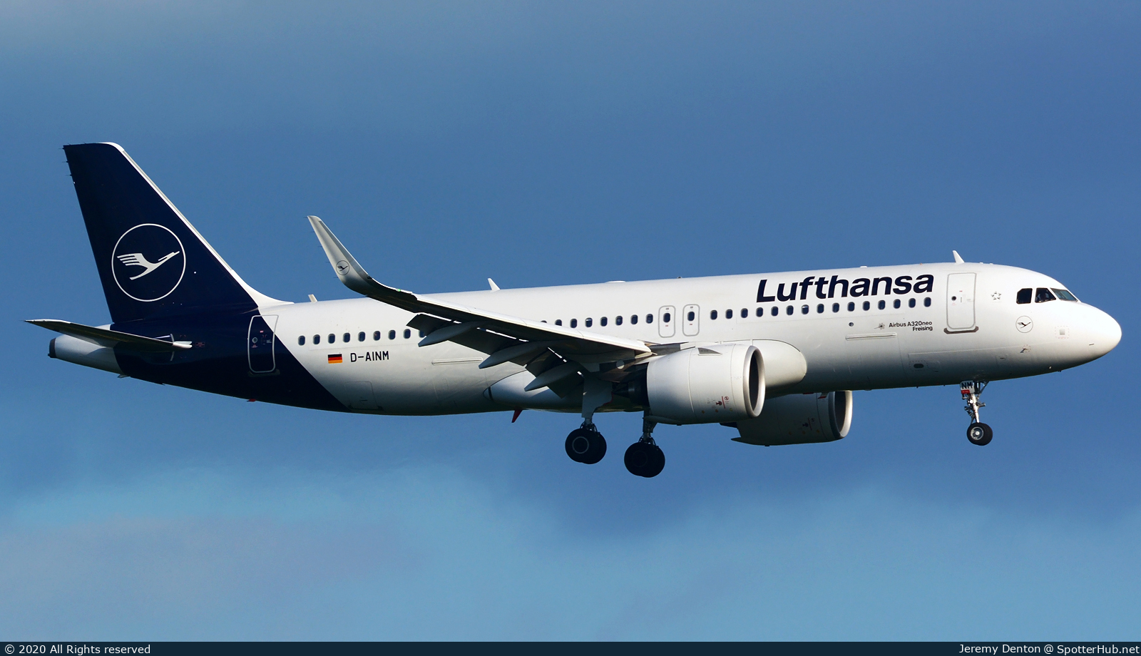 Photo of D-AINM - Airbus A320-271N operated by Lufthansa