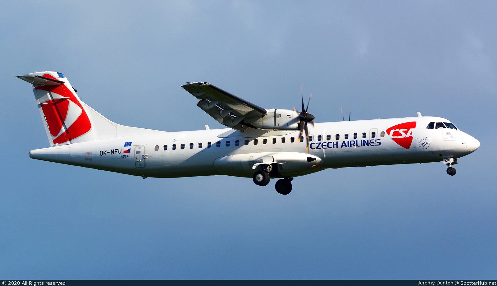 Photo of OK-NFU - ATR 72-500 operated by CSA Czech Airlines