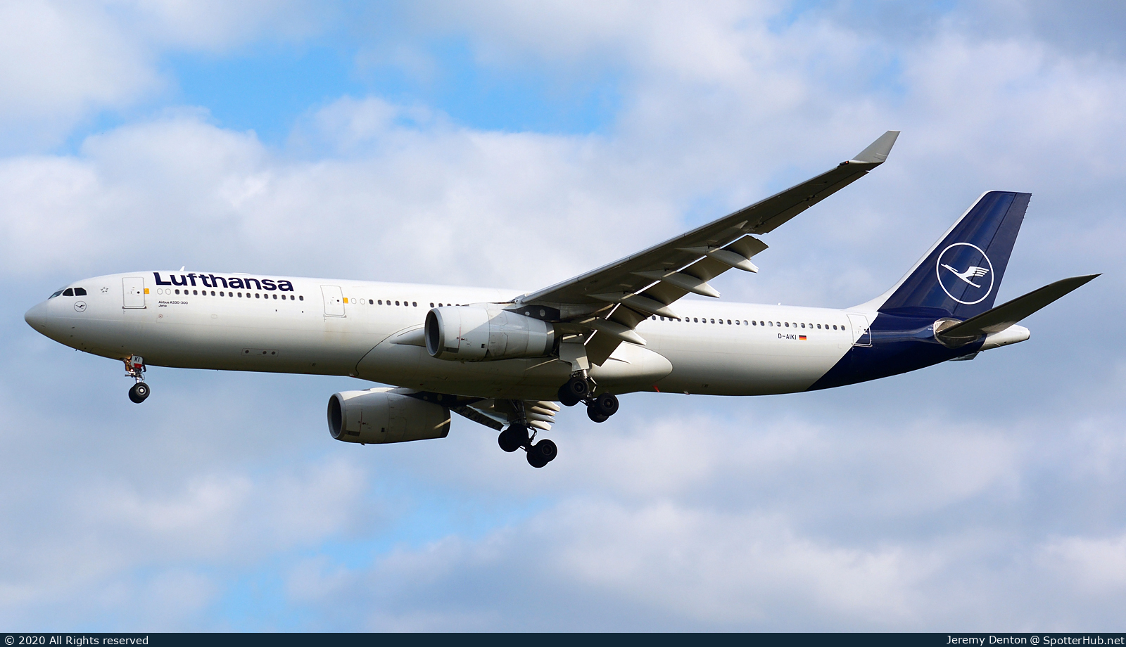 Photo of D-AIKI - Airbus A330-343 operated by Lufthansa