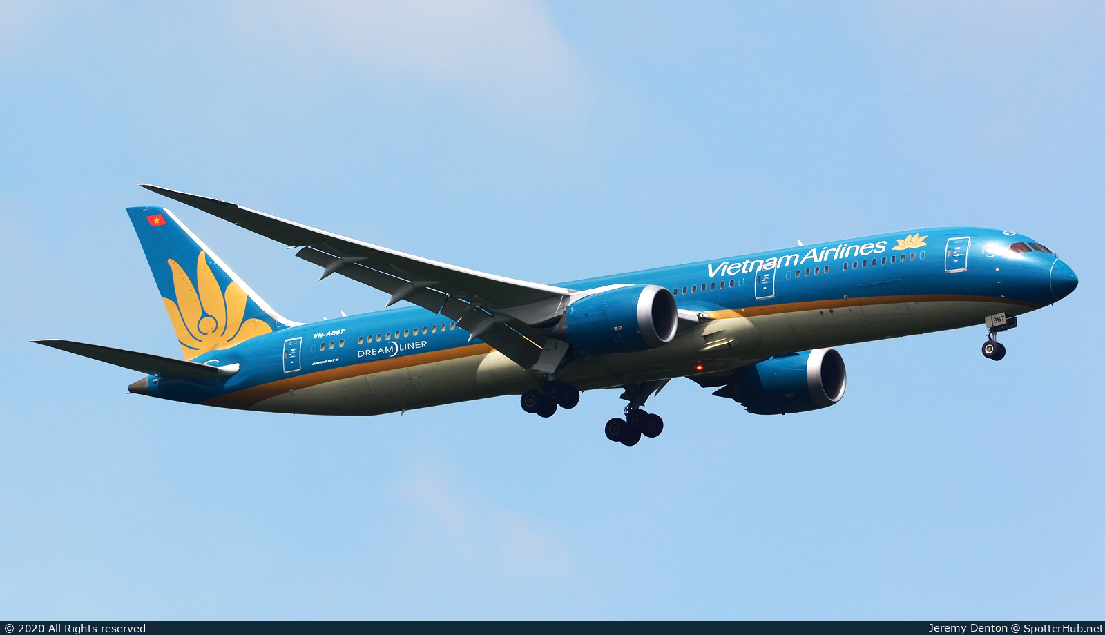 Photo of VN-A867 - Boeing 787-9 Dreamliner operated by Vietnam Airlines