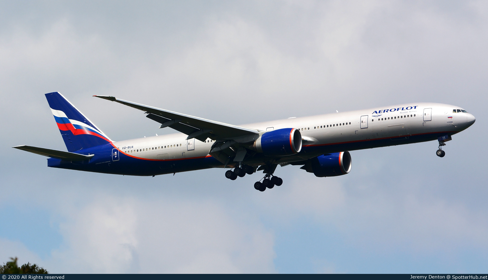Photo of VQ-BUA - Boeing 777-3M0(ER) operated by Aeroflot