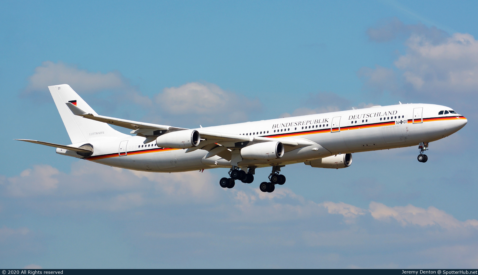 Photo of 16+01 - Airbus A340-313 operated by German Air Force