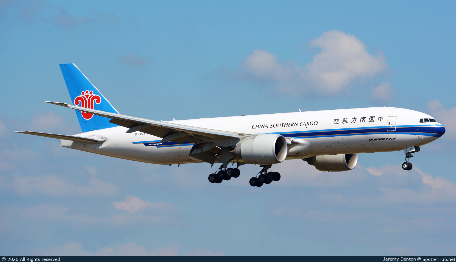 Photo of B-2028 - Boeing 777-F1B operated by China Southern Cargo