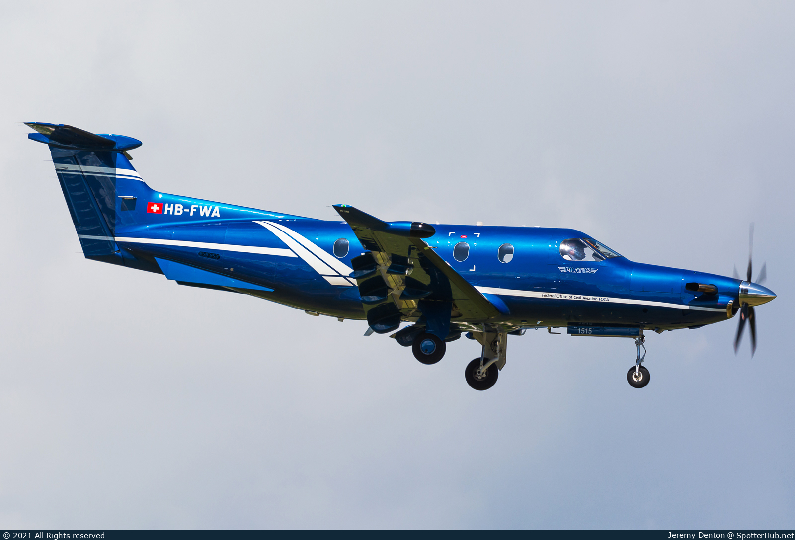 Photo of HB-FWA - Pilatus PC-12 NG operated by Swiss Federal Office of Civil Aviation