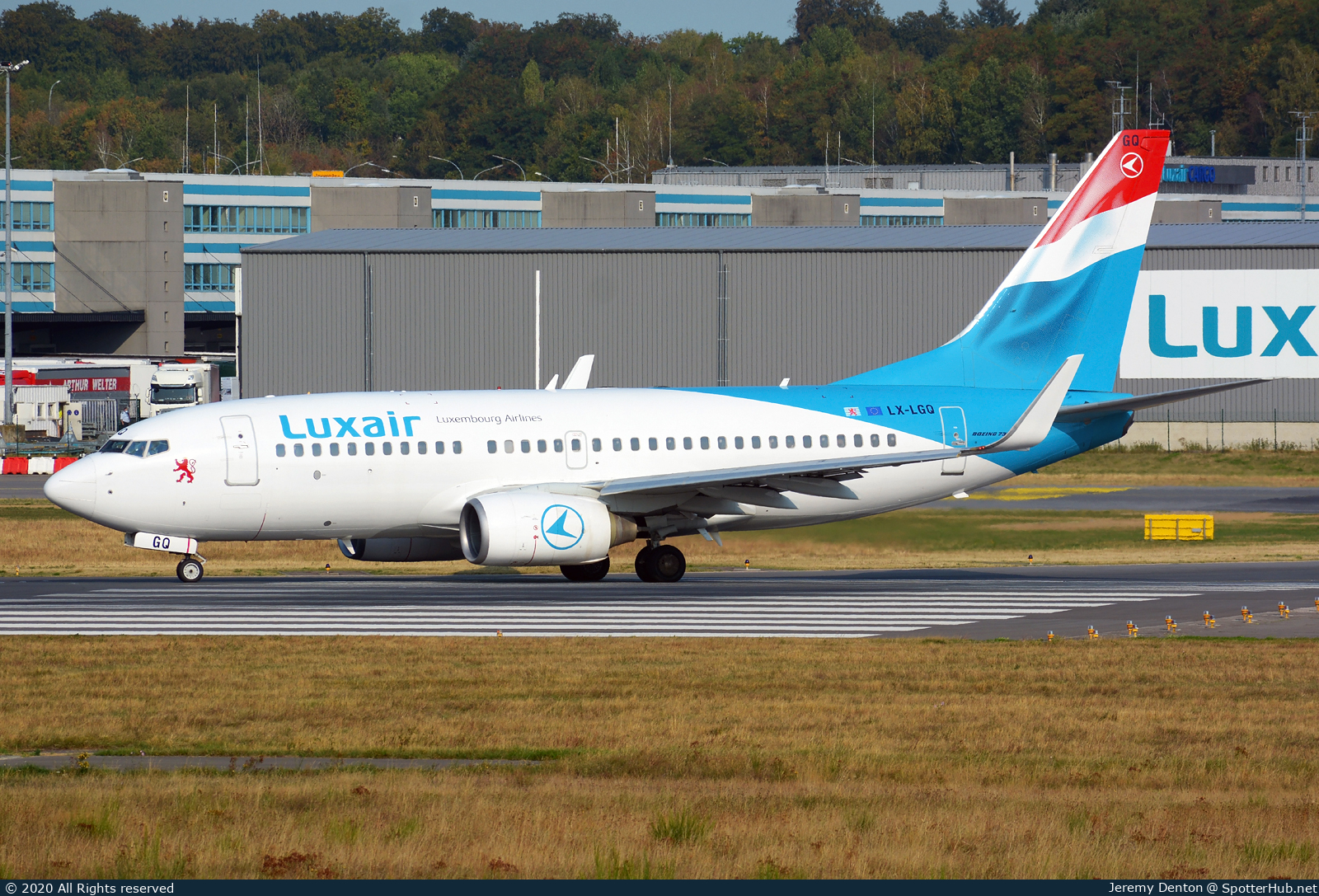 Photo of LX-LGQ - Boeing 737-7C9 operated by Luxair