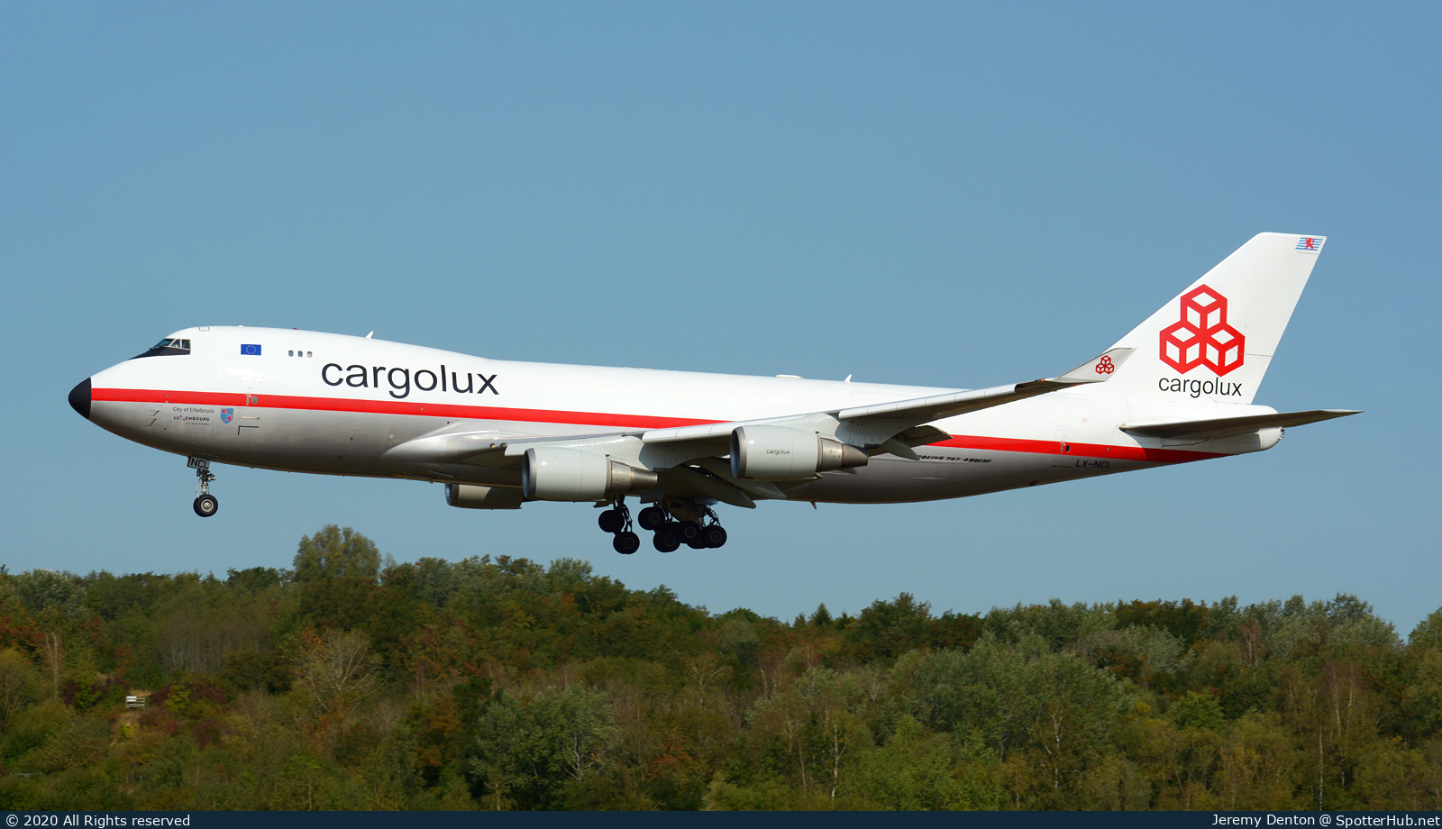 Photo of LX-NCL - Boeing 747-4EVF(ER) operated by Cargolux