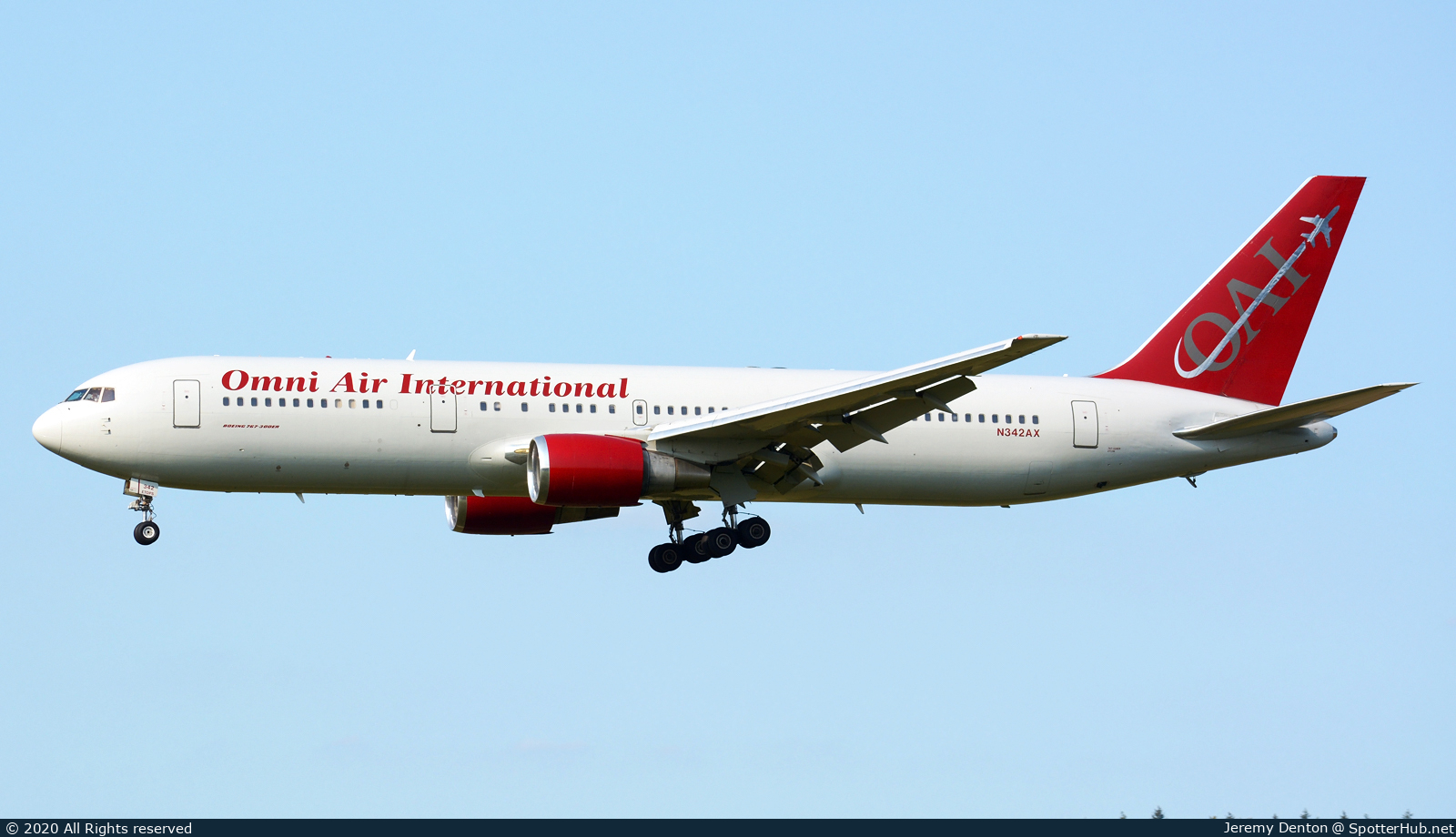 Photo of N342AX - Boeing 767-328(ER) operated by Omni Air International