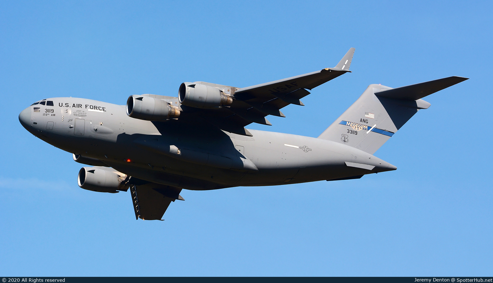 Photo of 03-3119 - Boeing C-17A Globemaster III operated by US Air Force