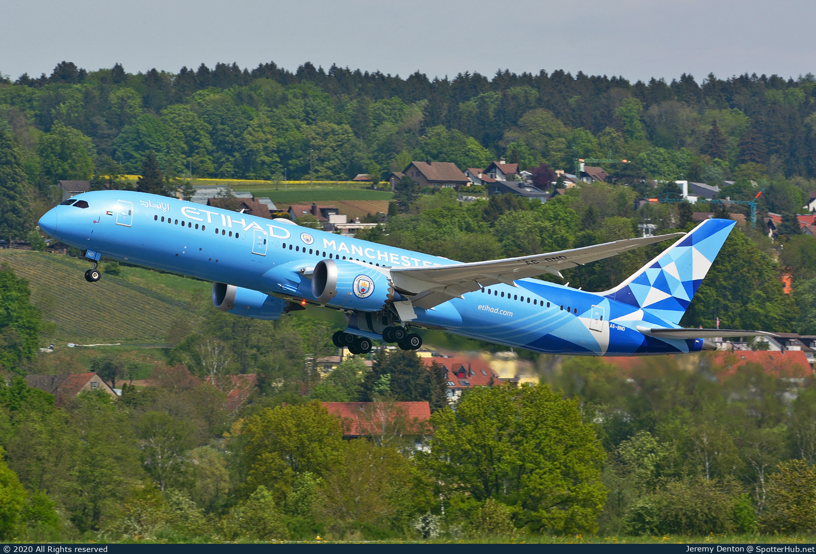Photo of A6-BND - Boeing 787-9 Dreamliner operated by Etihad Airways