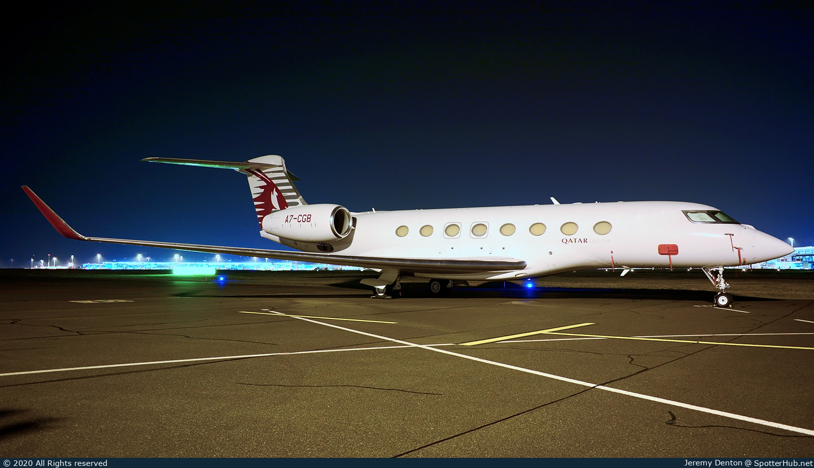 Photo of A7-CGB - Gulfstream G650ER operated by Qatar Executive