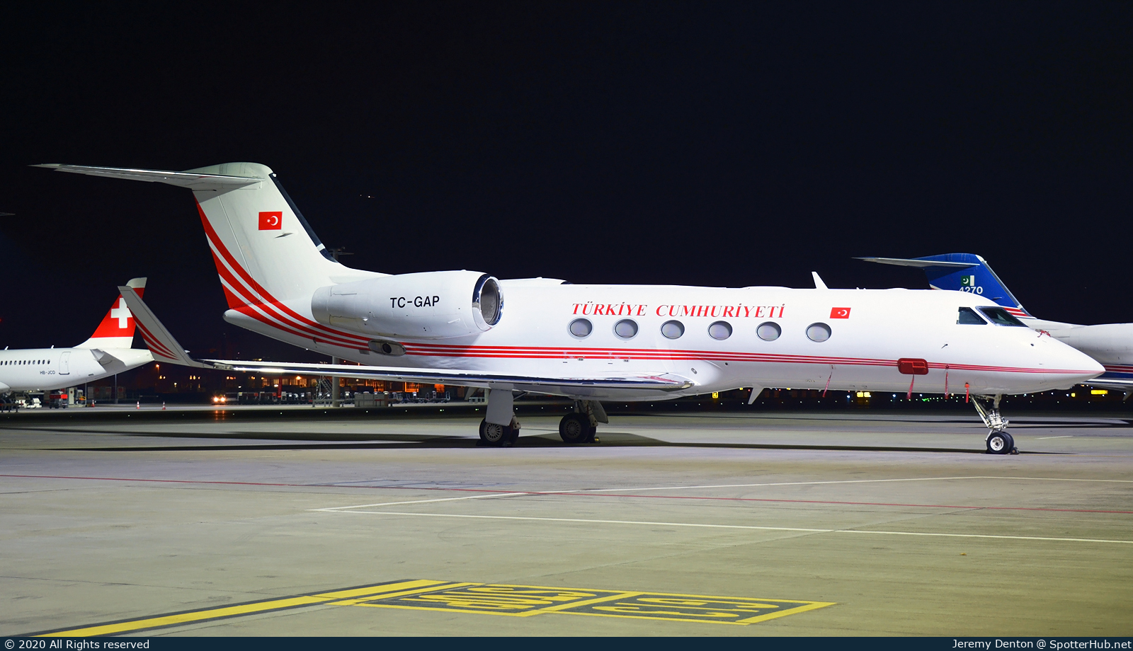Photo of TC-GAP - Gulfstream GIV-X (G450) operated by Government of Türkiye