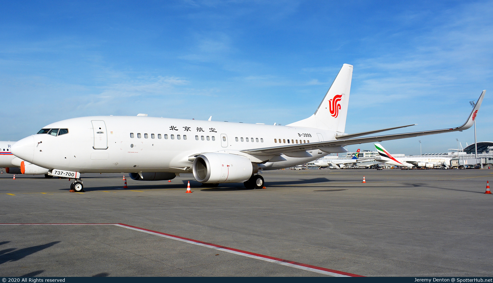 Photo of B-3999 - Boeing 737-79L(BBJ) operated by Beijing Airlines