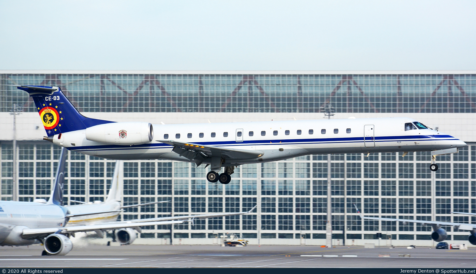 Photo of CE-03 - Embraer ERJ-145LR operated by Belgian Air Force