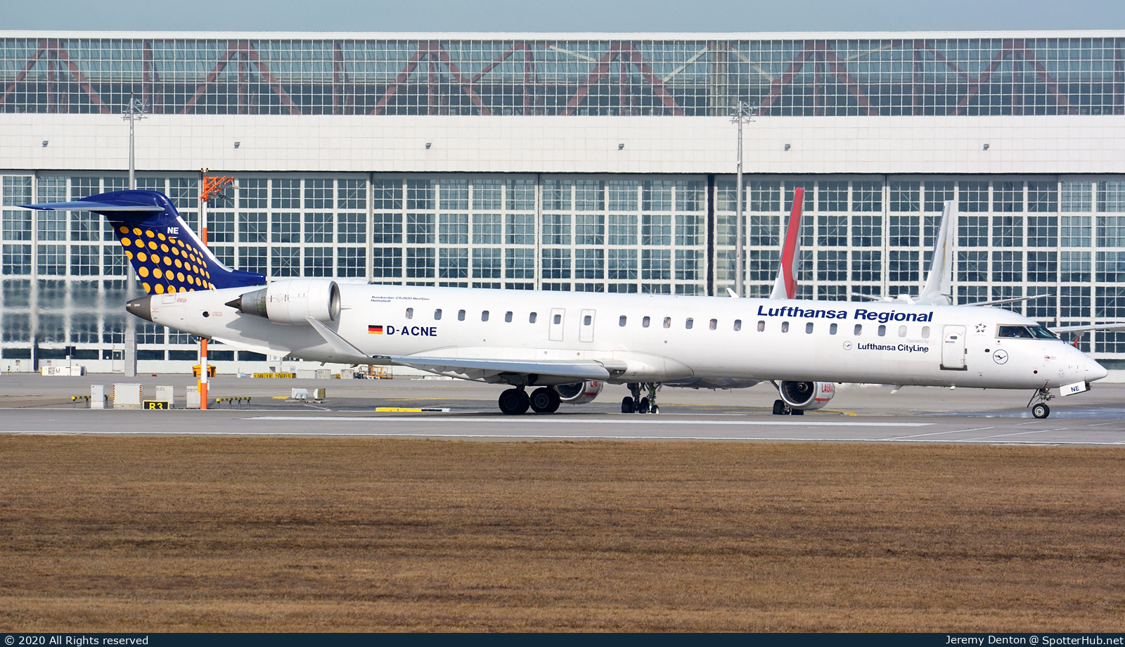 Photo of D-ACNE - Bombardier CRJ-900LR operated by Lufthansa CityLine