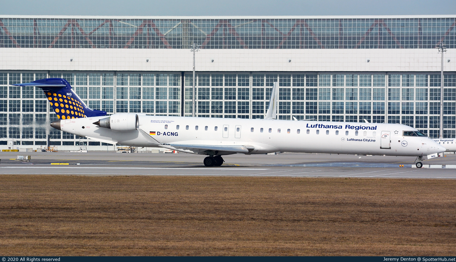 Photo of D-ACNG - Bombardier CRJ-900LR operated by Lufthansa CityLine