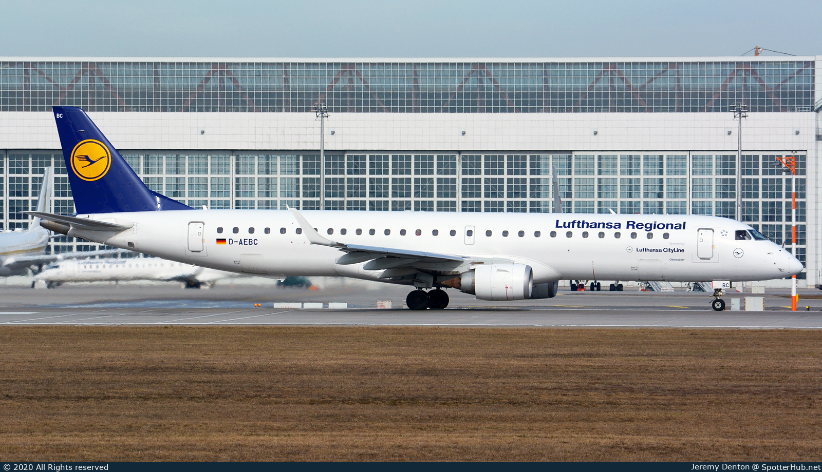 Photo of D-AEBC - Embraer ERJ-195LR operated by Lufthansa CityLine