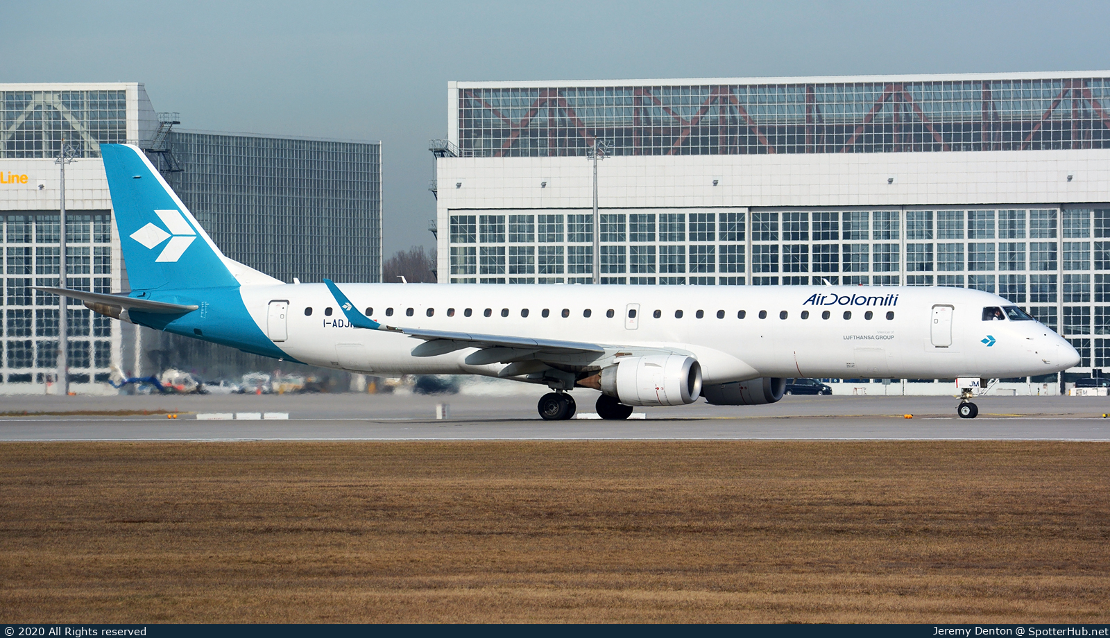 Photo of I-ADJM - Embraer ERJ-195LR operated by Air Dolomiti