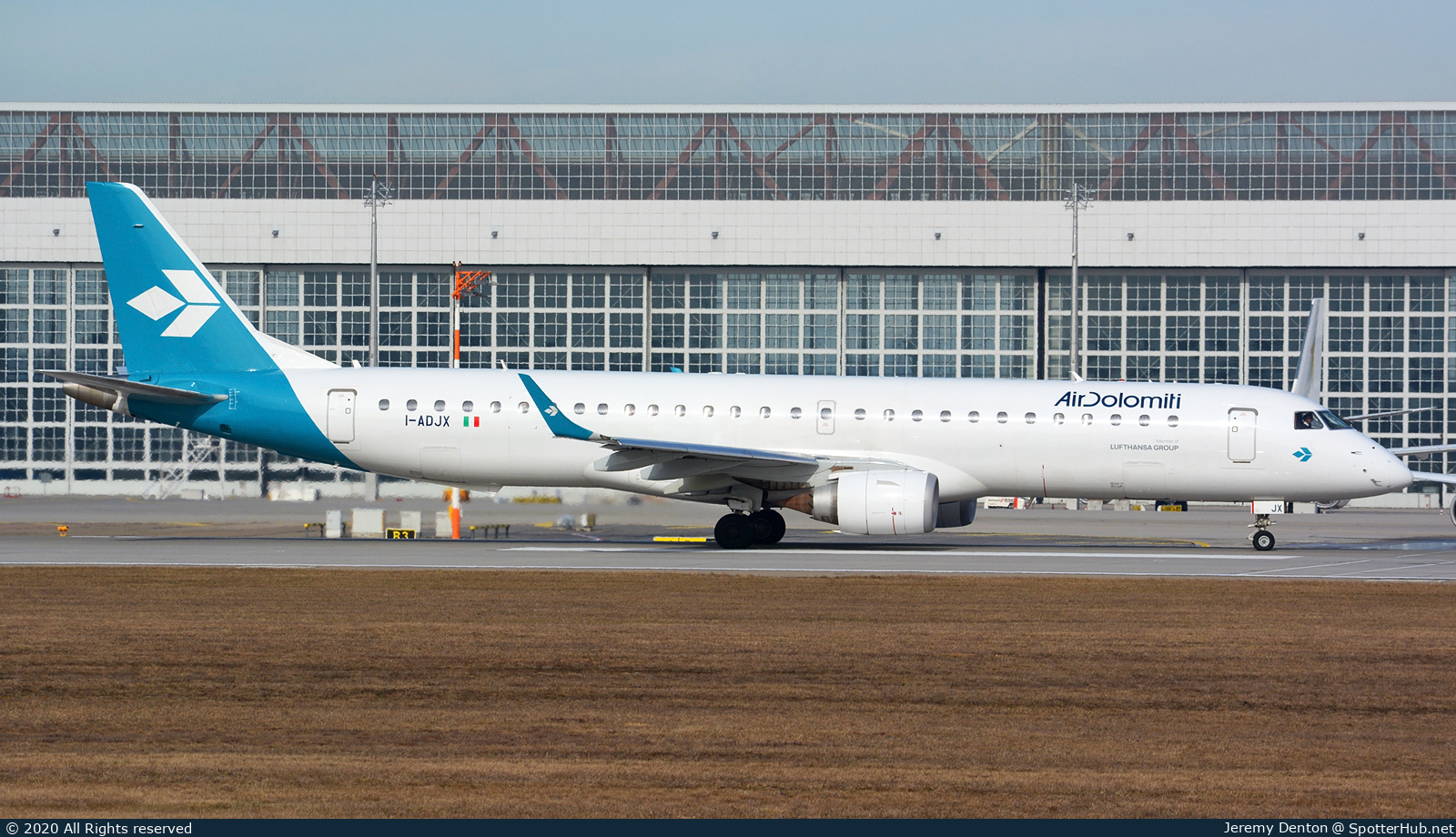 Photo of I-ADJX - Embraer ERJ-195LR operated by Air Dolomiti