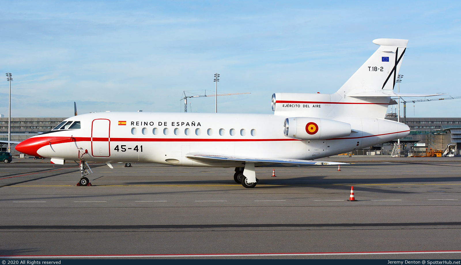 Photo of T.18-2 - Dassault Falcon 900B operated by Spanish Air Force