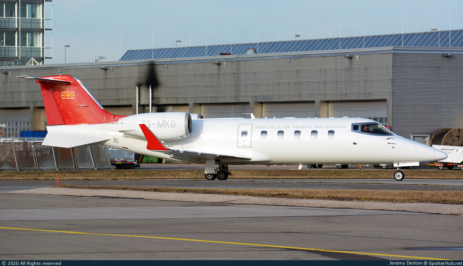 Photo of Z3-MKD - Bombardier Learjet 60 operated by Government of North Macedonia
