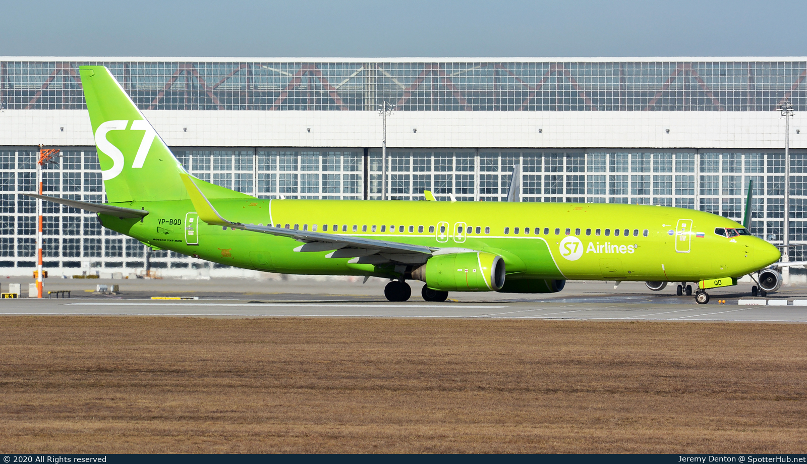 Photo of VP-BQD - Boeing 737-83N operated by S7 Airlines