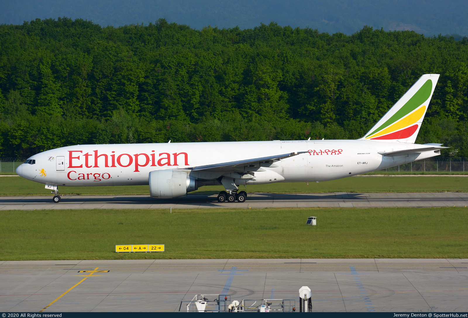 Photo of ET-ARJ - Boeing 777-F60 operated by Ethiopian Airlines Cargo