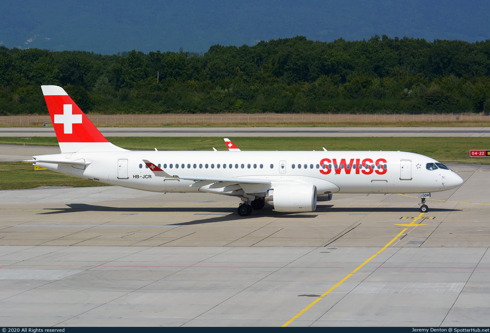 Photo of HB-JCR - Airbus A220-300 operated by Swiss International Air Lines